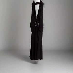 Speechless Elegant Black Halter Dress